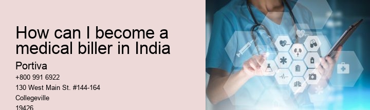 How can I become a medical biller in India