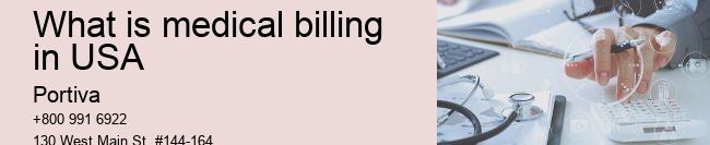 What is medical billing in USA