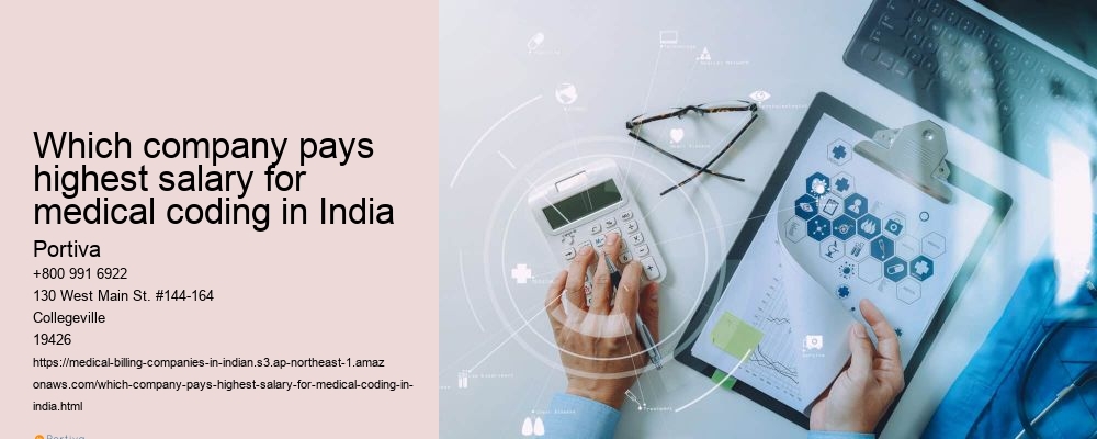 Which company pays highest salary for medical coding in India